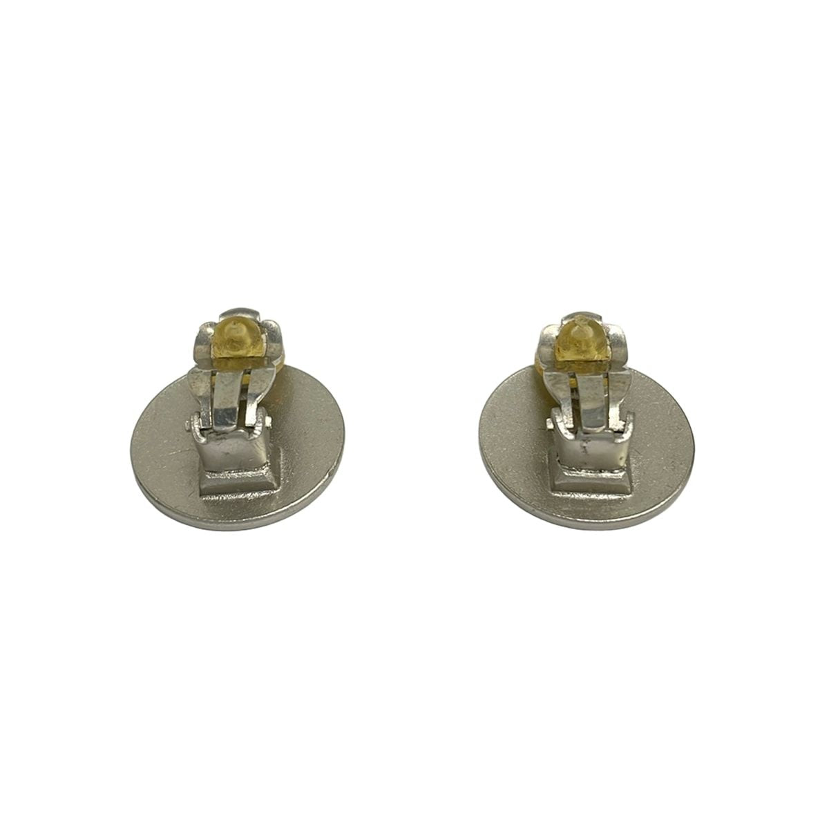 Chanel Earrings CC Logo Silver Black Croisiere — view 2