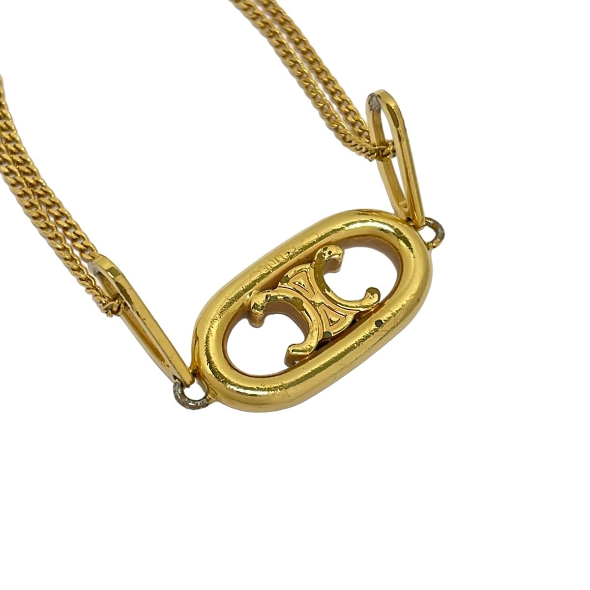 Celine Bracelet Maillon Triomphe Gold — view 3