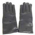 Louis Vuitton Gloves LV Blason Leather Black