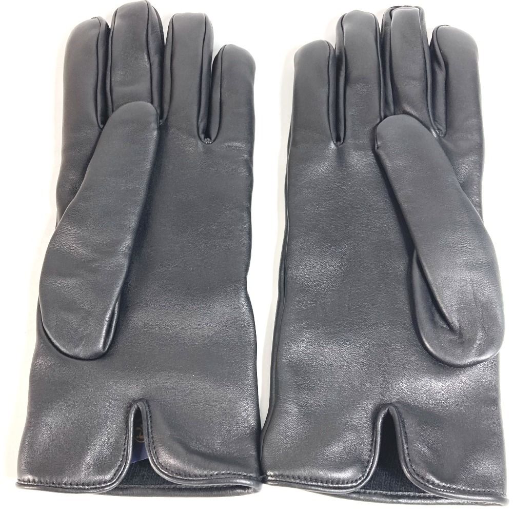 Louis Vuitton Gloves LV Blason Leather Black — view 7