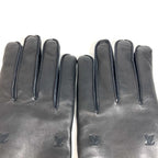 Louis Vuitton Gloves LV Blason Leather Black — view 5