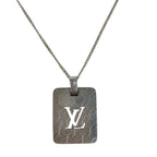 Louis Vuitton Necklace Pendentif PM SS Silver — view 2