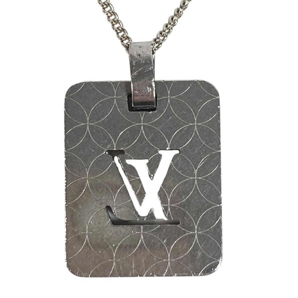 Louis Vuitton Necklace Pendentif PM SS Silver — view 8