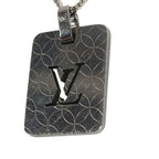 Louis Vuitton Necklace Pendentif PM SS Silver — view 7