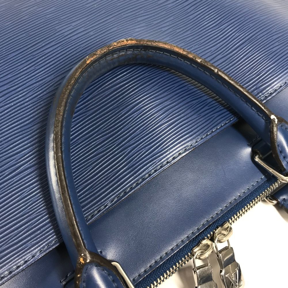 Louis Vuitton Business Bag Oliva Epi Leather Blue — view 4