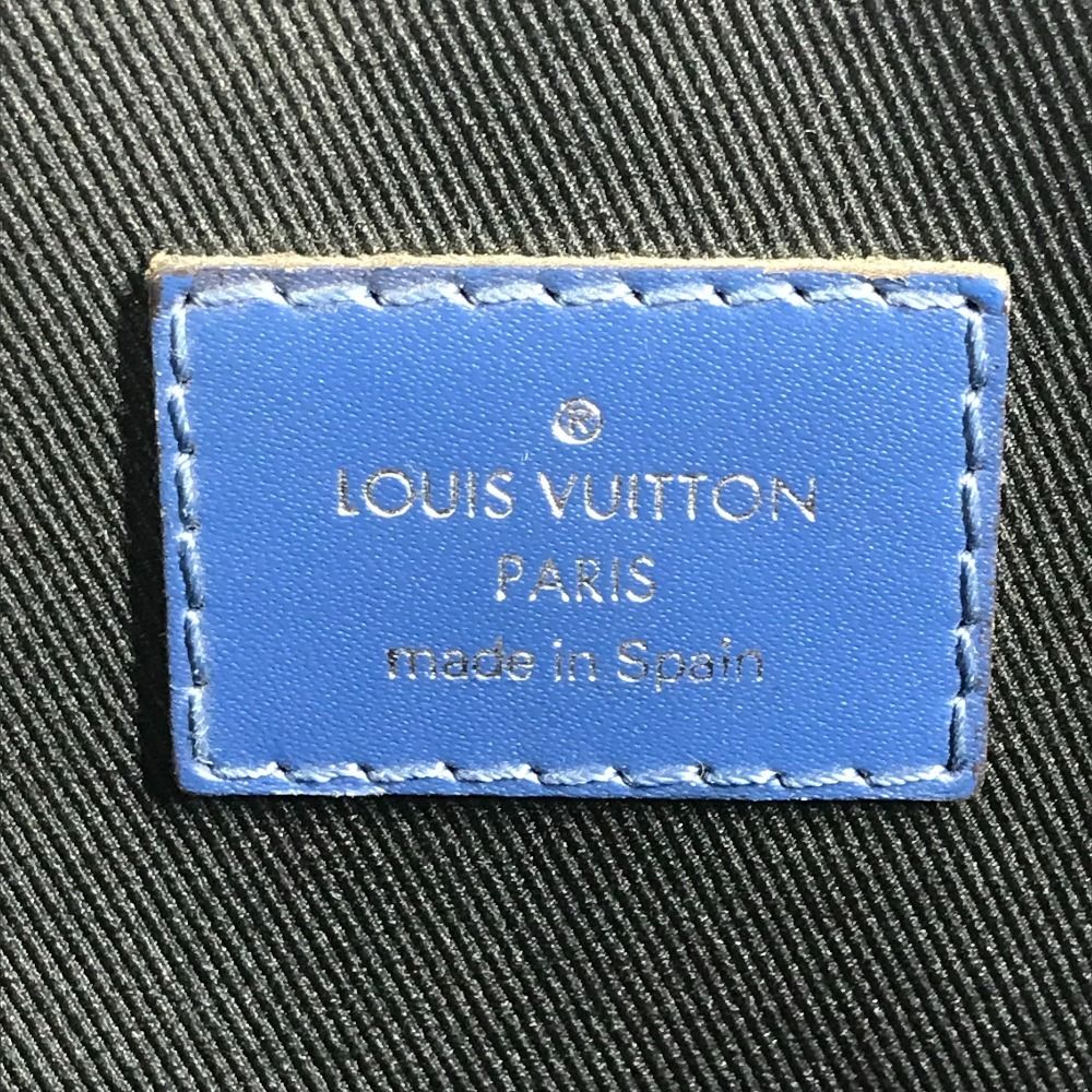 Louis Vuitton Business Bag Oliva Epi Leather Blue — view 6