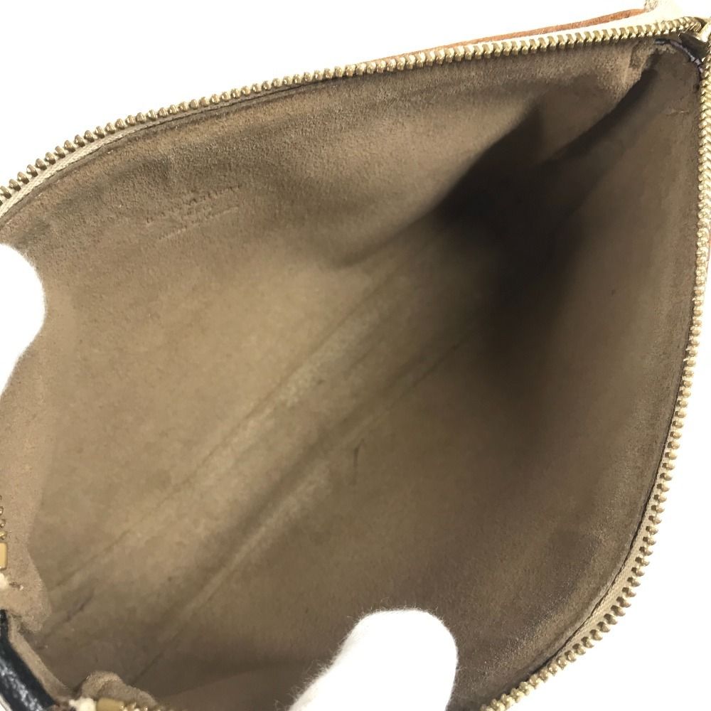 Louis Vuitton Shoulder Bag Pochette Monogram Multicolor Canvas Noir Black — view 4