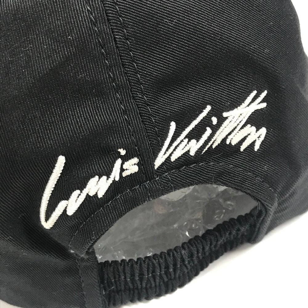 Louis Vuitton Cap LV League Cotton Black — view 5