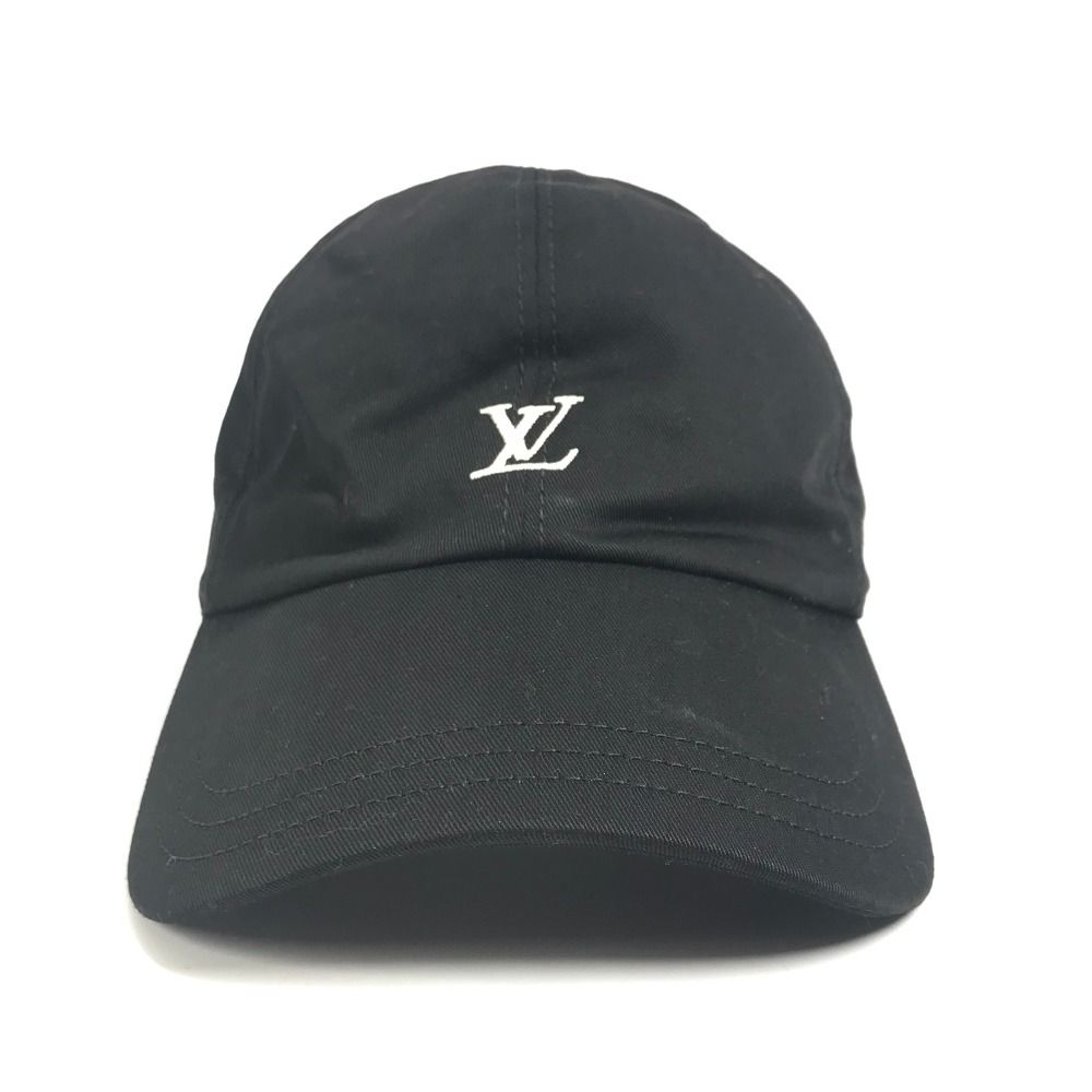Louis Vuitton Cap LV League Cotton Black — view 4