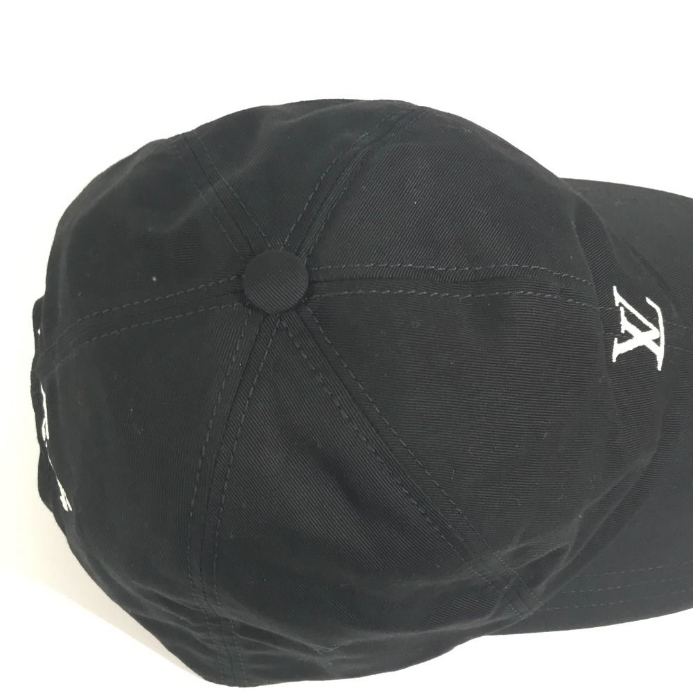 Louis Vuitton Cap LV League Cotton Black — view 2