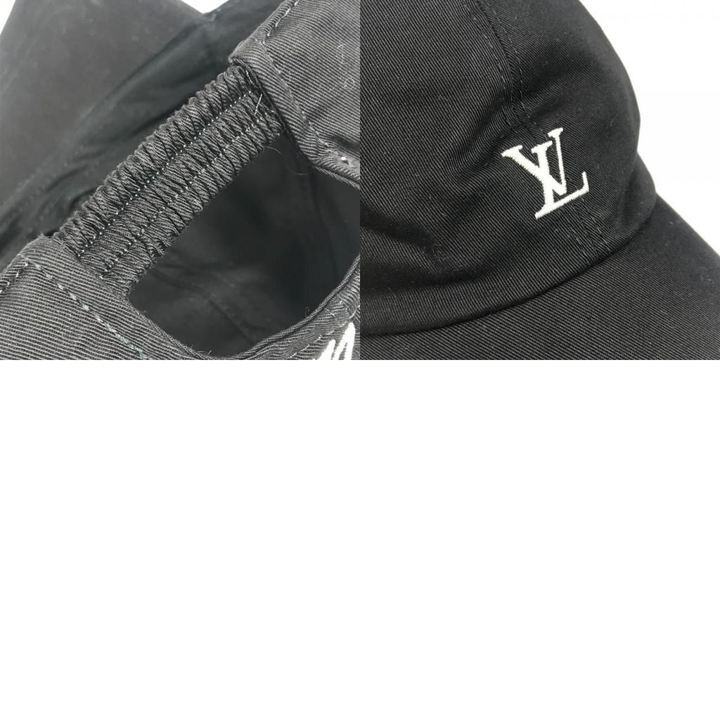 Louis Vuitton Cap LV League Cotton Black — view 9