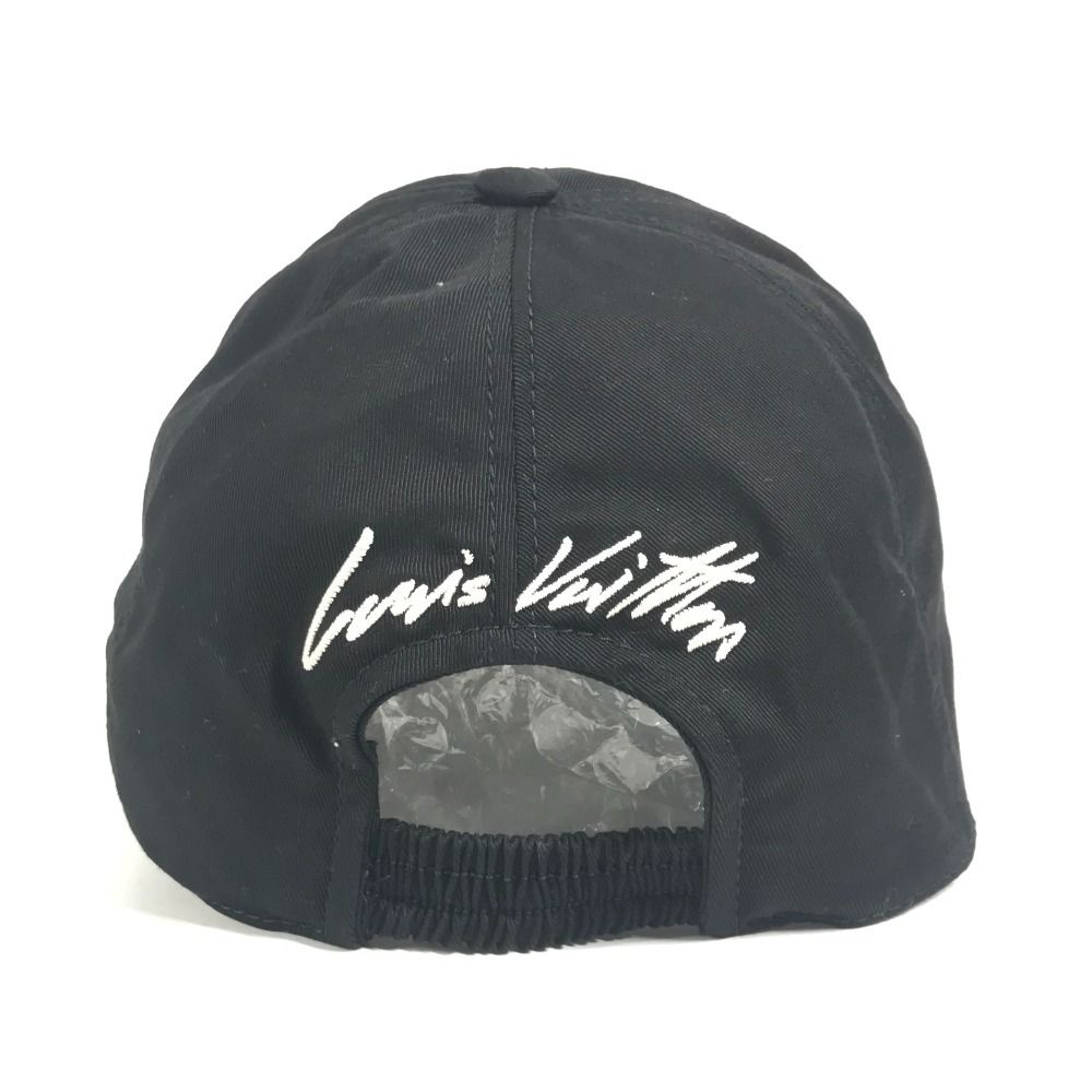 Louis Vuitton Cap LV League Cotton Black — view 3