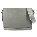 Louis Vuitton Shoulder Bag Roman MM Taiga Leather Glacier Gray