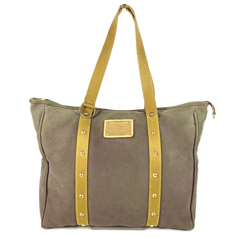 Louis Vuitton Shoulder Bag Cabas GM Canvas Brown