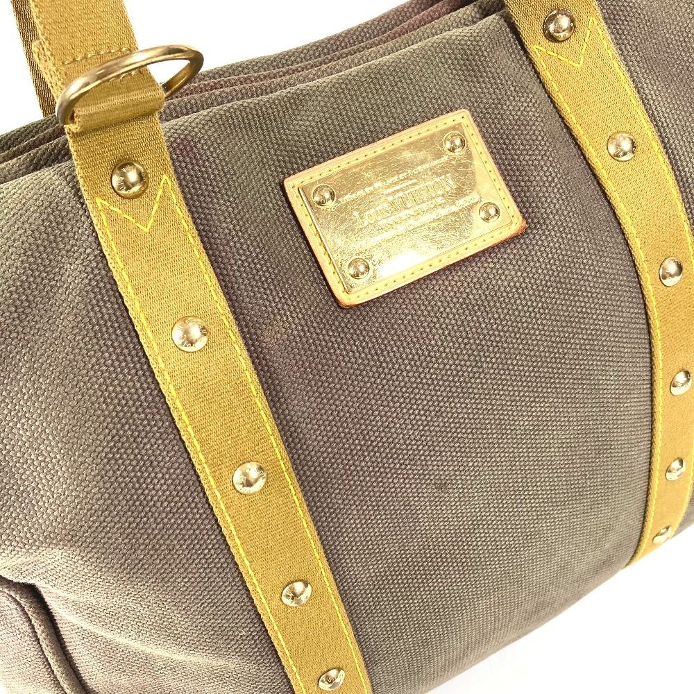 Louis Vuitton Shoulder Bag Cabas GM Canvas Brown — view 3