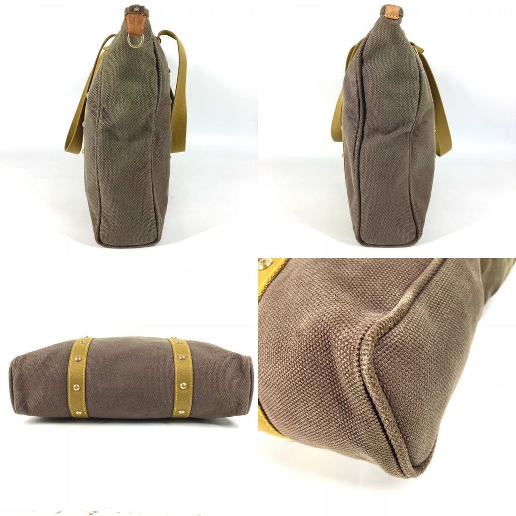 Louis Vuitton Shoulder Bag Cabas GM Canvas Brown — view 8