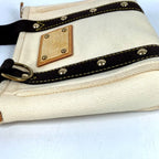 Louis Vuitton Handbag Cabas PM Canvas White — view 3