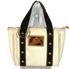 Louis Vuitton Handbag Cabas PM Canvas White