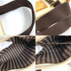 Louis Vuitton Handbag Cabas PM Canvas White — view 9
