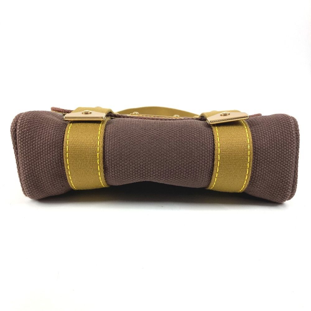 Louis Vuitton Shoulder Bag Sac Mule Canvas Brown — view 5