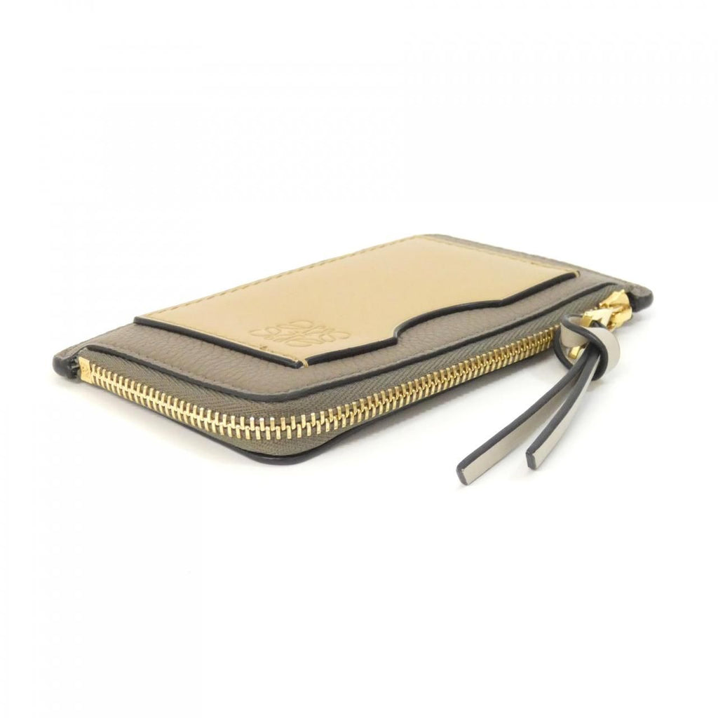 Loewe Coin Case Coin Purse Beige — view 3
