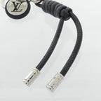 Louis Vuitton Damier Graphite Key Holder Leather Rope Key Ring — view 2