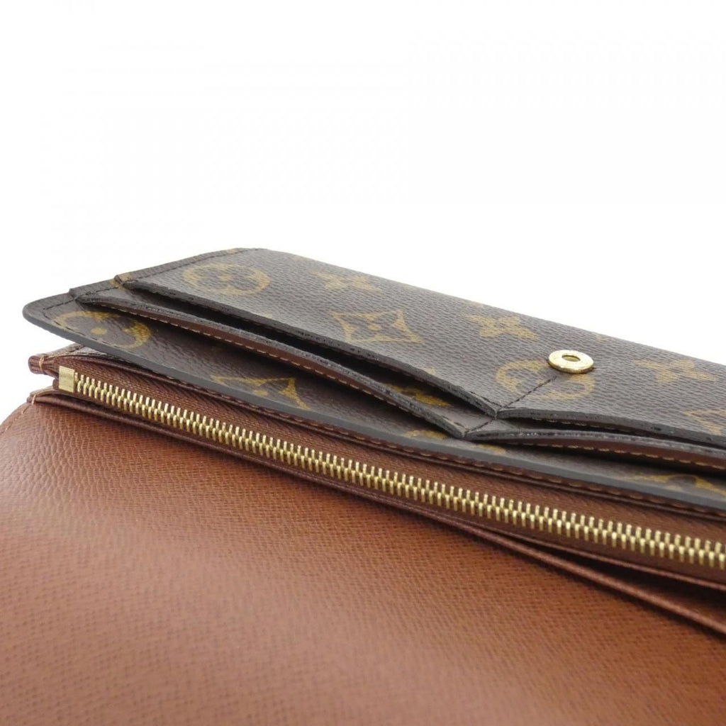 Louis Vuitton Monogram Portefeuille Sarah Wallet — view 4