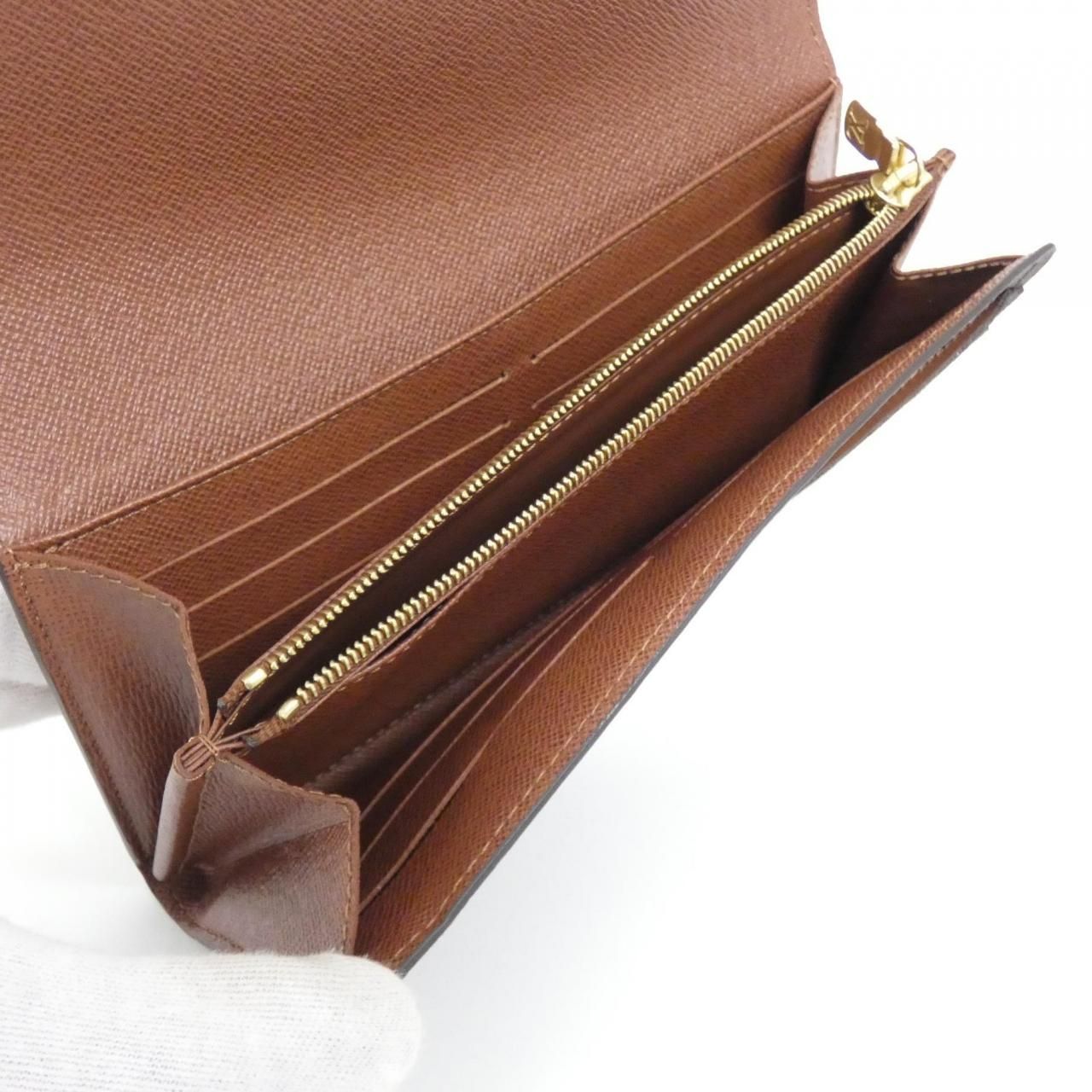 Louis Vuitton Monogram Portefeuille Sarah Wallet — view 5
