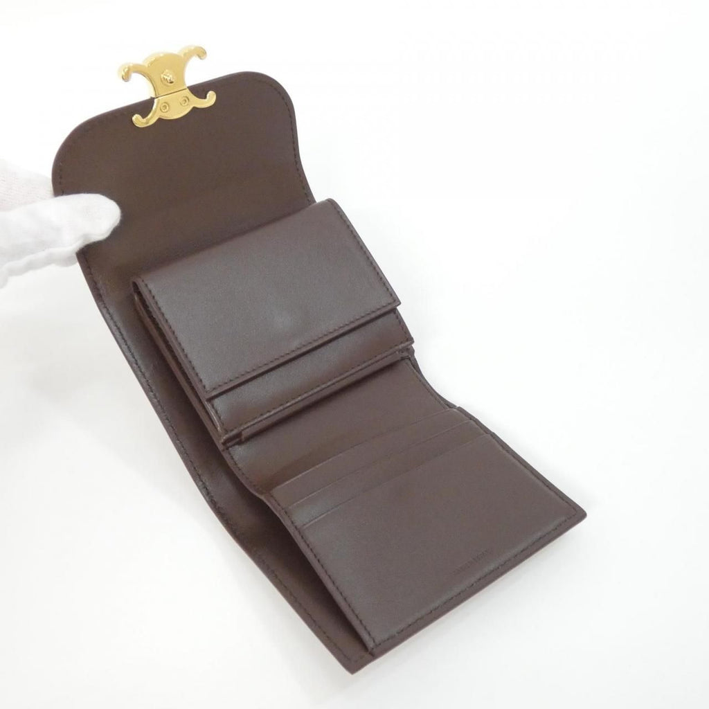 Celine Wallet Brown — view 6