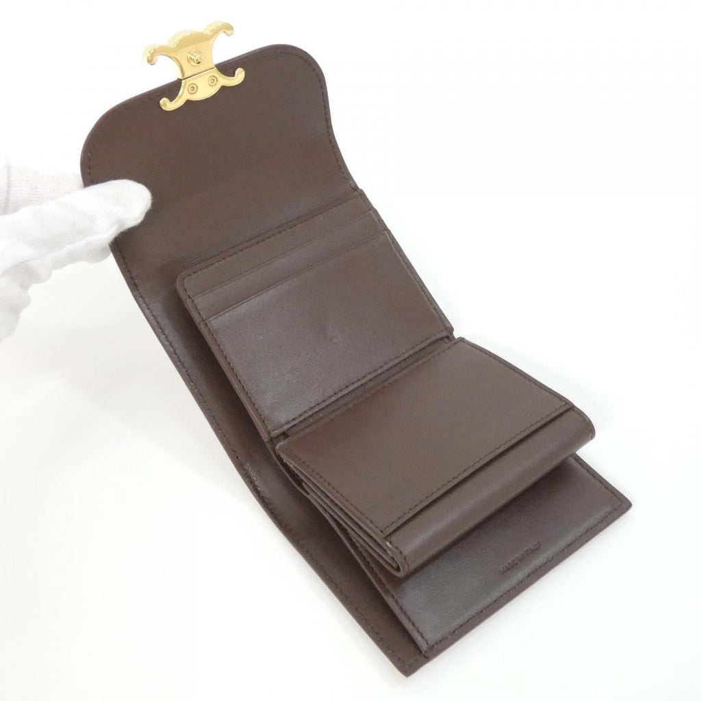 Celine Wallet Brown — view 7