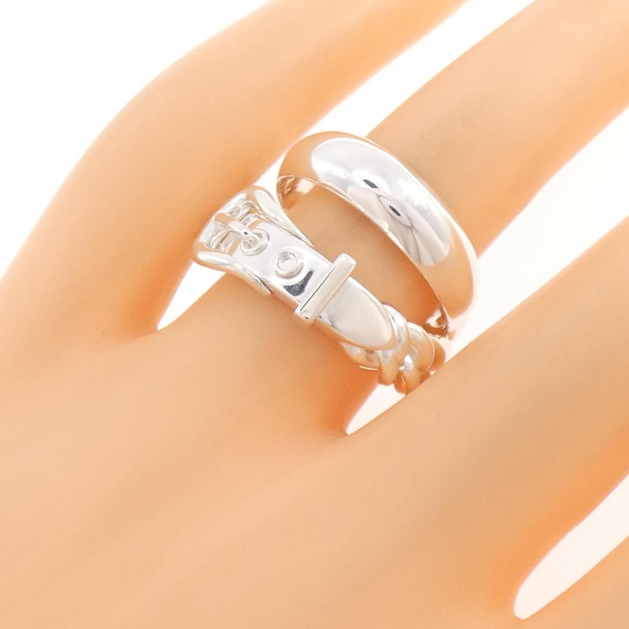 Hermes Book le Cellier Inflexible Ring — view 5