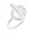 Hermes Echappee Ring Silver
