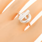 Hermes Echappee Ring Silver — view 5