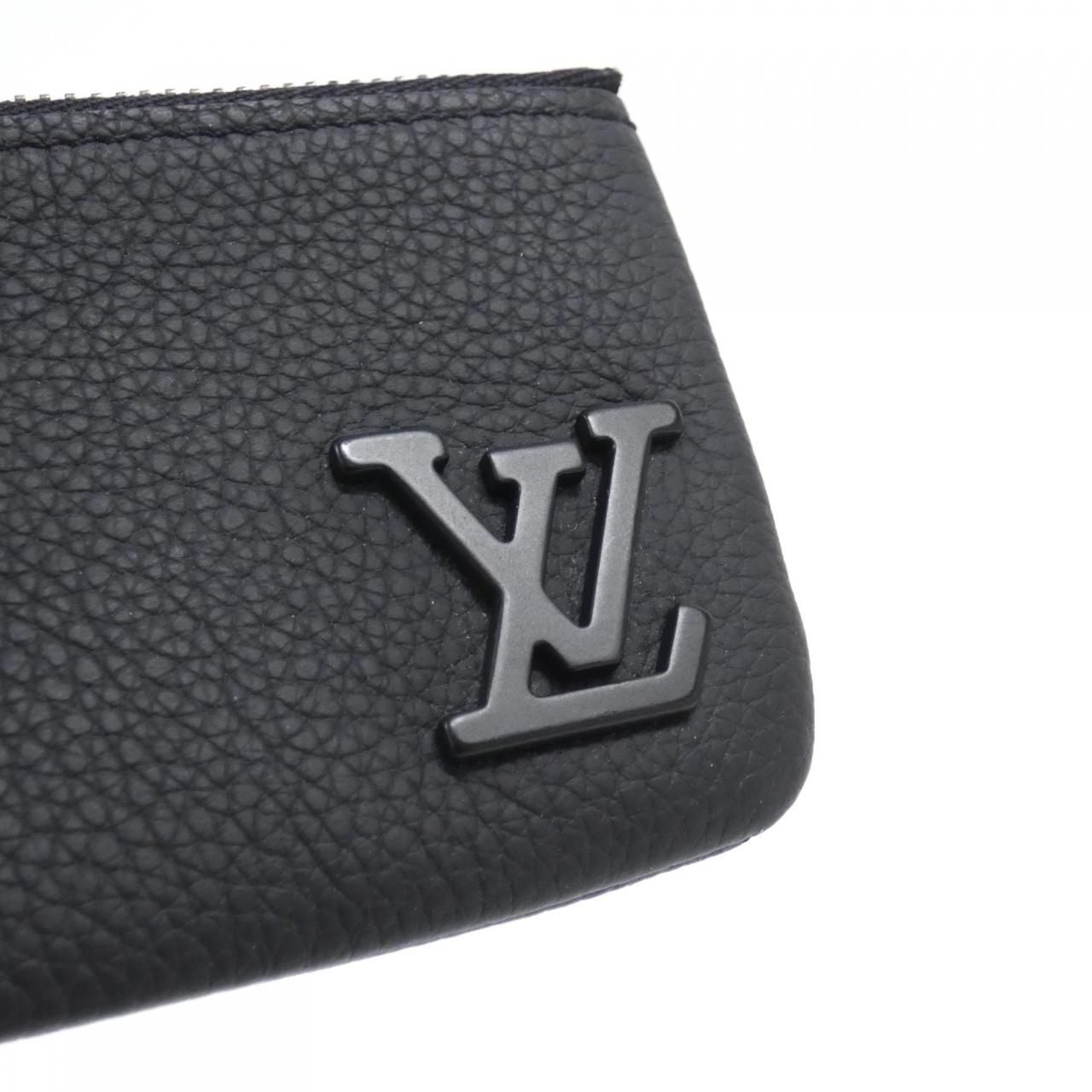 Louis Vuitton LV Aerogram Card Key Case Pochette Cles Coin & Key Holder — view 3