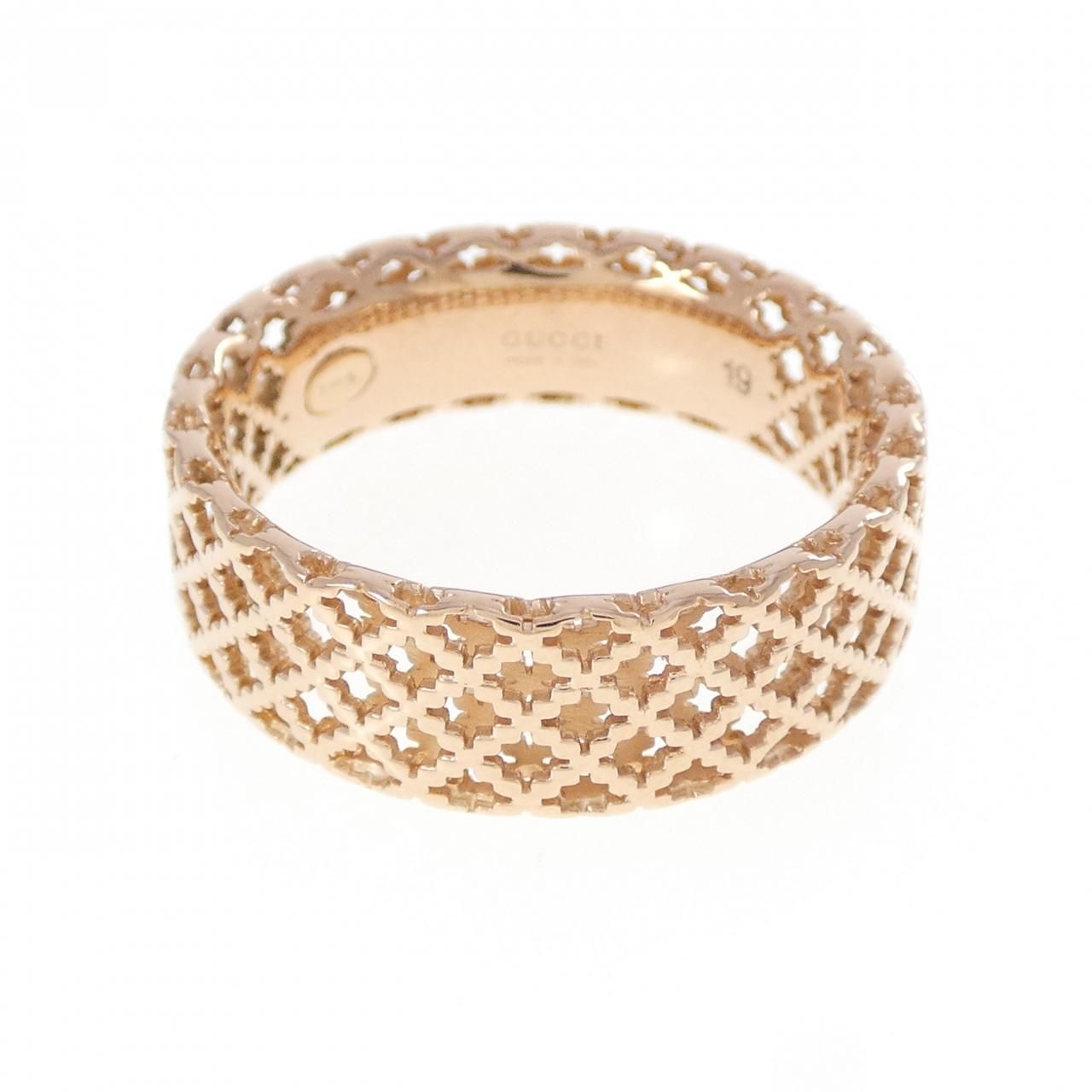 Gucci Wide Diamantissima Ring — view 2