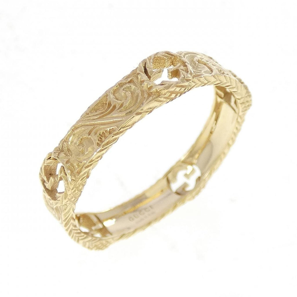 Gucci Interlocking Ring Gold