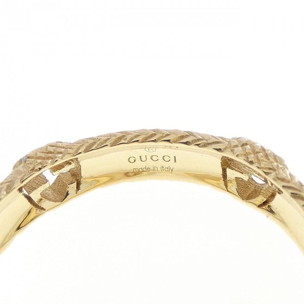 Gucci Interlocking Ring Gold — view 3