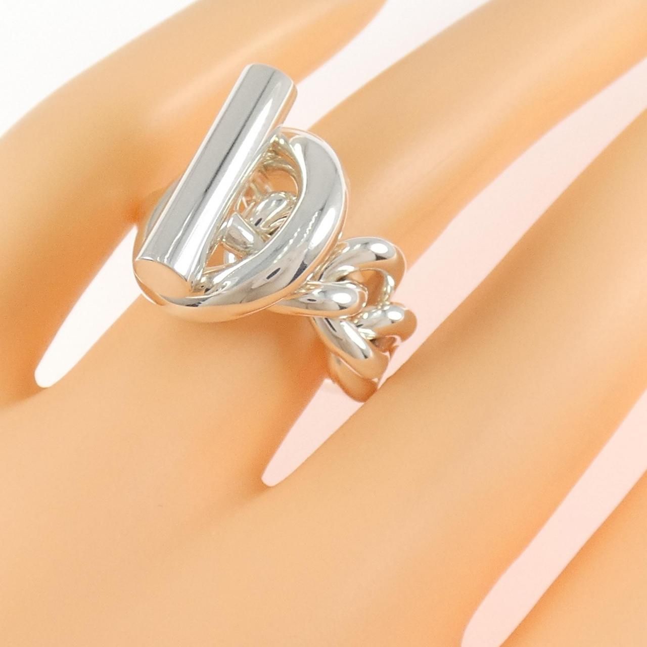 Hermes Croisette Ring Silver — view 5