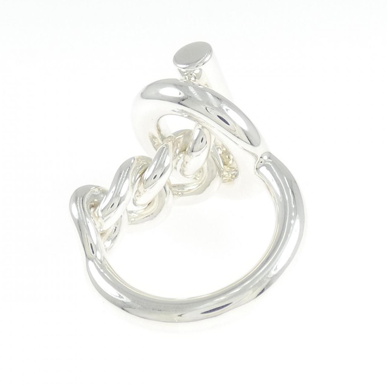Hermes Croisette Ring Silver — view 3