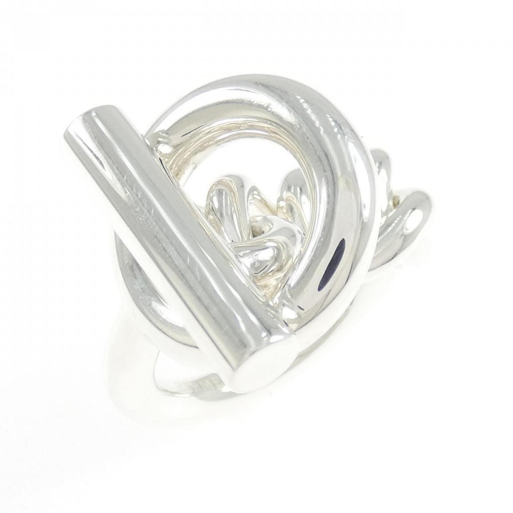 Hermes Croisette Ring Silver