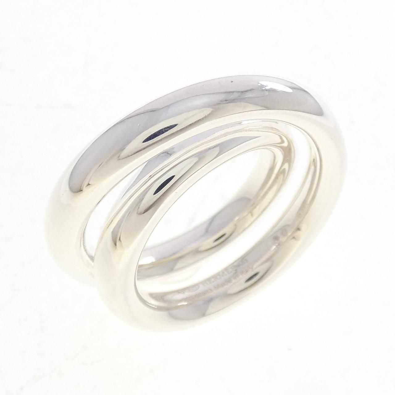 Hermes Vertiges Ring Silver