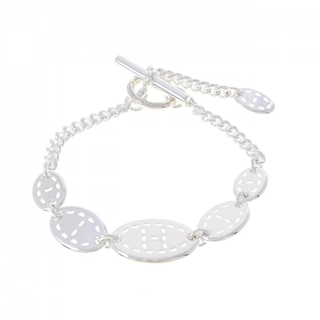 Hermes Pointserie Bracelet Silver — view 2