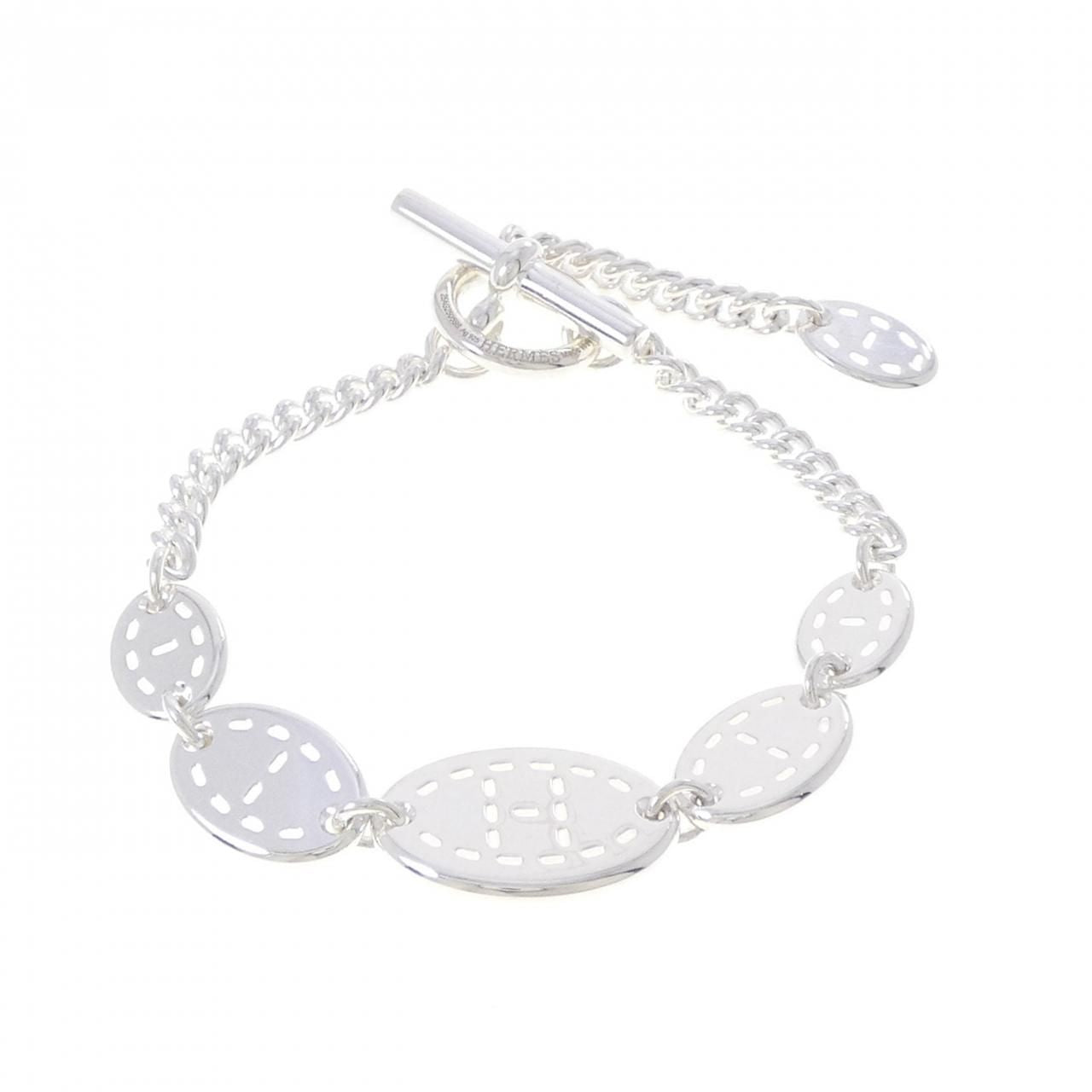 Hermes Pointserie Bracelet Silver — view 2