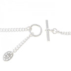 Hermes Pointier Necklace Silver — view 4