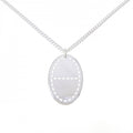 Hermes Pointier Necklace Silver