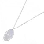 Hermes Pointier Necklace Silver — view 2