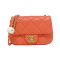 Chanel Shoulder Bag Orange