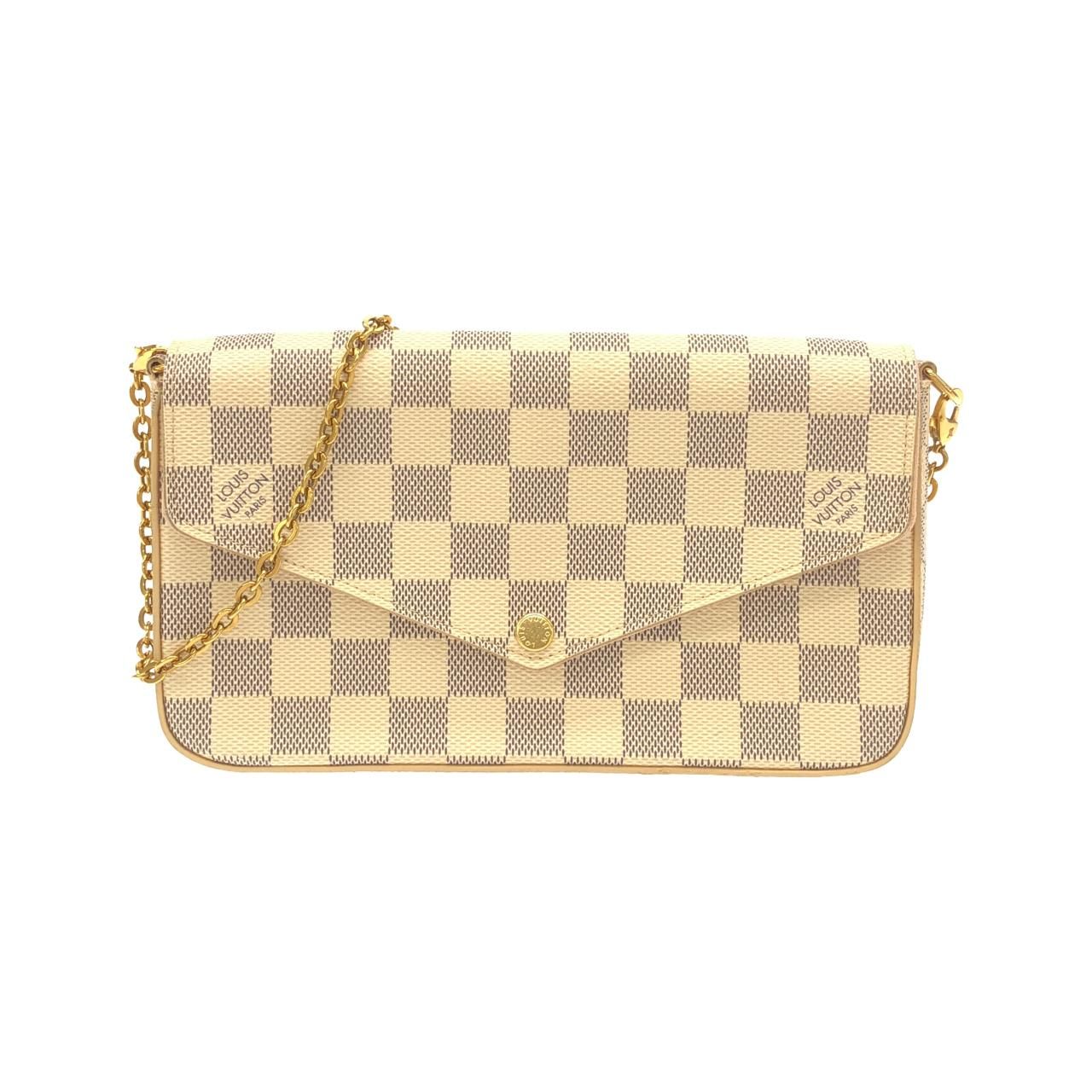 Louis Vuitton Damier Azur Pochette Felicie Shoulder