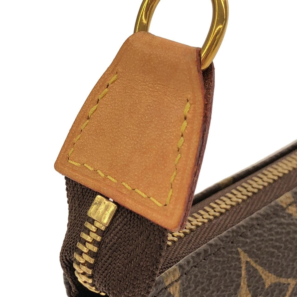 Louis Vuitton Monogram Mini Pochette Pouch — view 4