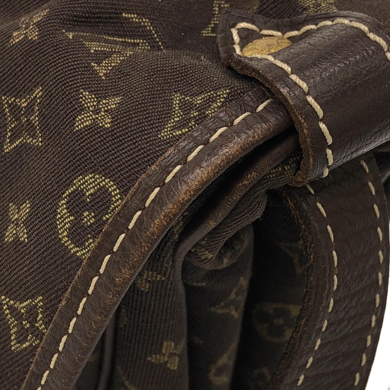 Louis Vuitton Monogram Mini Lin Saumur 30 cm — view 3
